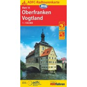 18 Cykelkarta Tyskland Oberfranken-Vogtland 1:150.000